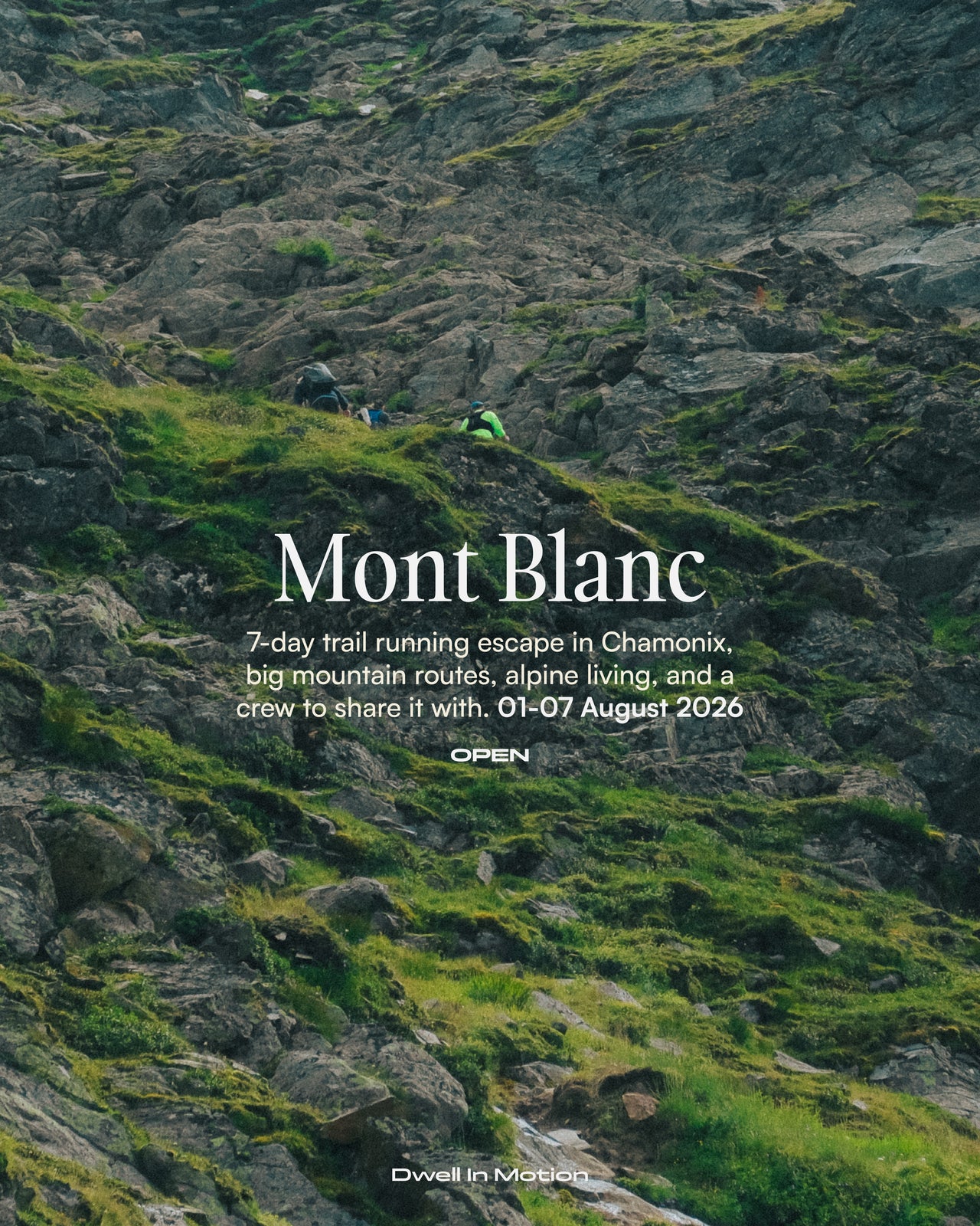 Mont Blanc Trail Running Escape (01–06 August 2026)