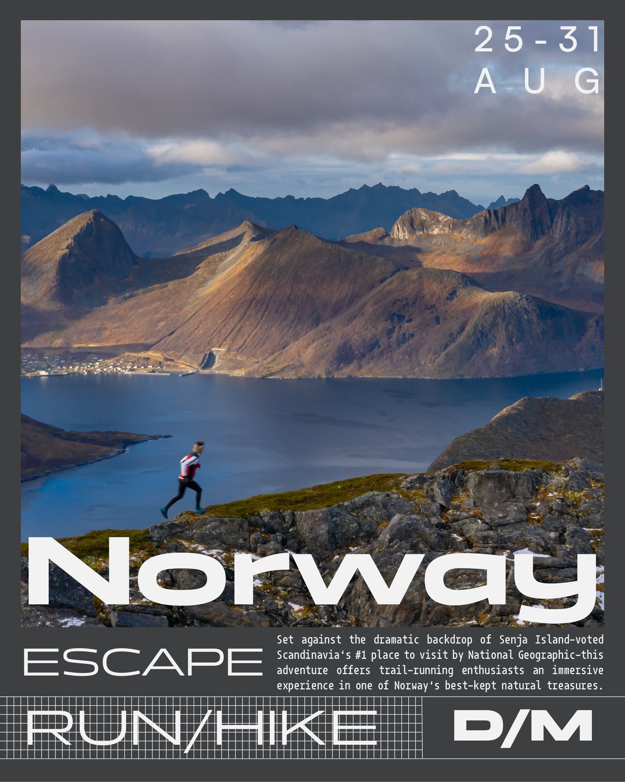 Norway Trail Running / Hiking Escape – 25 to 31 August 2026